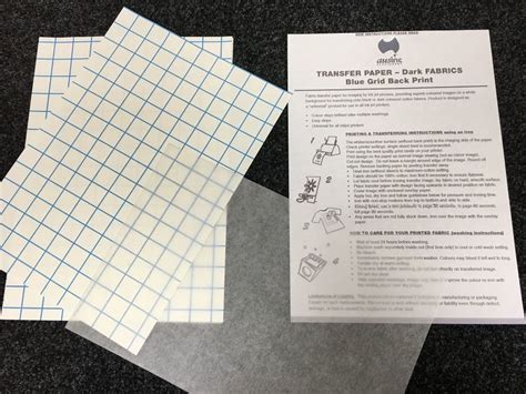 Nufun Dark Transfer Paper Instructions - Do You Mirror Dark Transfer Paper