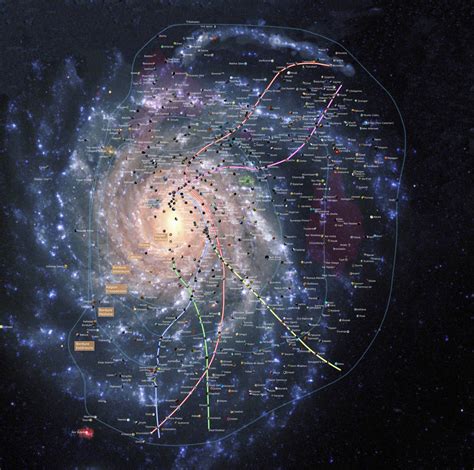 Starwars Galaxy Map Completed By Manaii On Deviantart