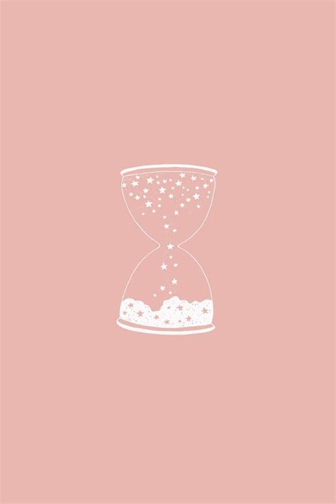 Magical Hourglass Illustration Art Print By Bea And Bloom Creative Design