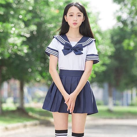 japanese high school girl sailor uniform cosplay costume dress complete outfit ebay
