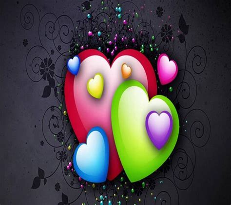 Love Hearts Wallpaper Download To Your Mobile From Phoneky