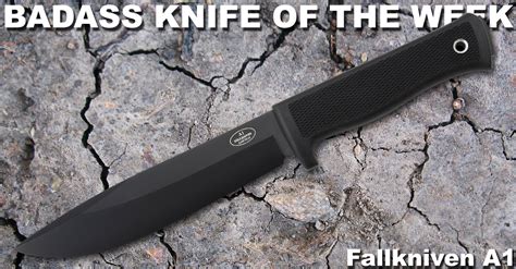 Fallkniven A1 Badass Knife Of The Week Knife Depot