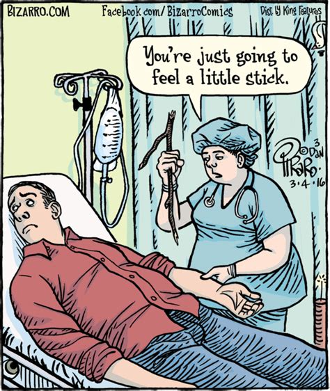 bizarro comic strip for march 04 2016 comics kingdom nurse cartoon cartoon jokes funny