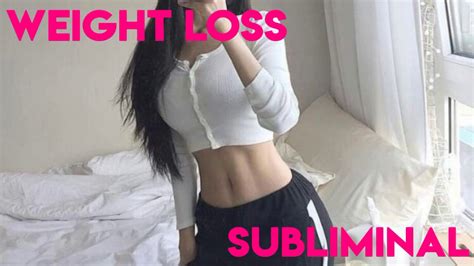 extreme weight loss subliminal youtube