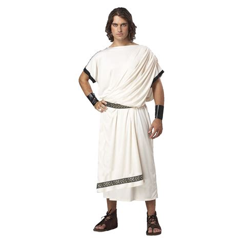 Deluxe Mens Classic Toga Adult One Size