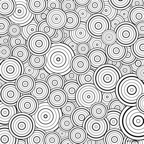 Abstract Circle Black Line Pattern Design Decoration Background You Can