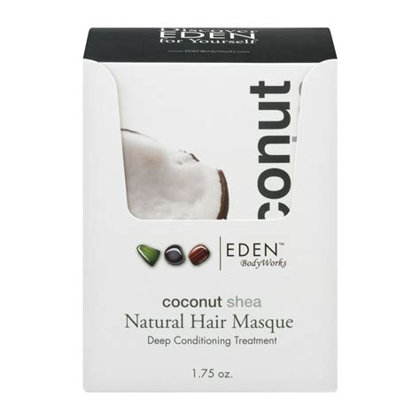 Eden Body Works Natural Hair Masque Coconut Shea 1 75 Oz