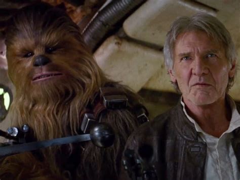 Han Solo And Chewbaccastar Wars Episode Vii The Force Awakens Star