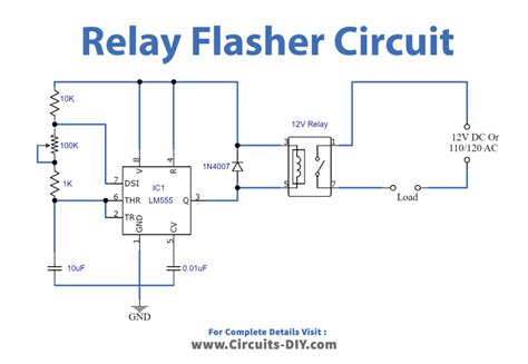 Bike Indicator Flasher Circuit Diagram