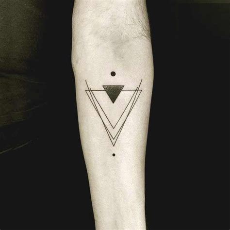 17 Attractive Geometric Small Tattoos For Men Images Wallpaper