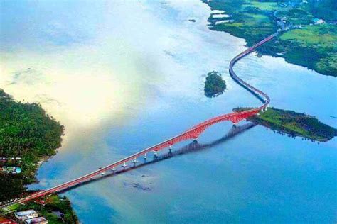 San Juanico Bridge Philippines Longest Bridge Leyte Samar Filipino