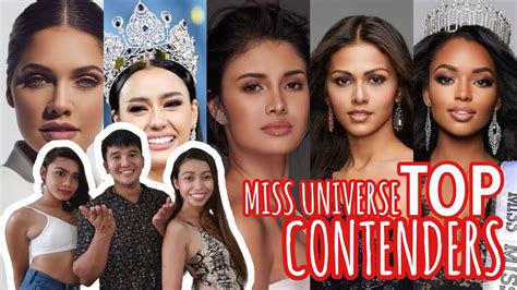 TOP CONTENDERS IN MISS UNIVERSE 2020 YouTube