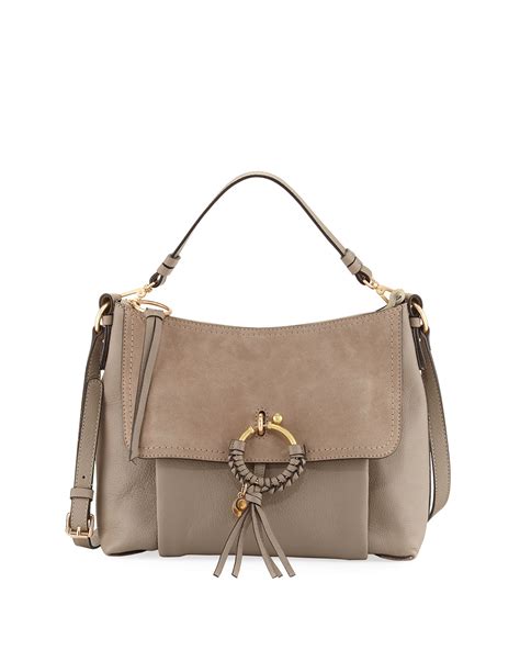 See By Chloe Medium Leather Shoulder Bag Neiman Marcus