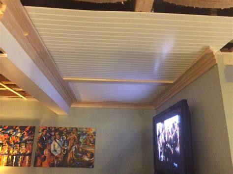 Do It Yourself Basement Ceiling Ideas Image To U