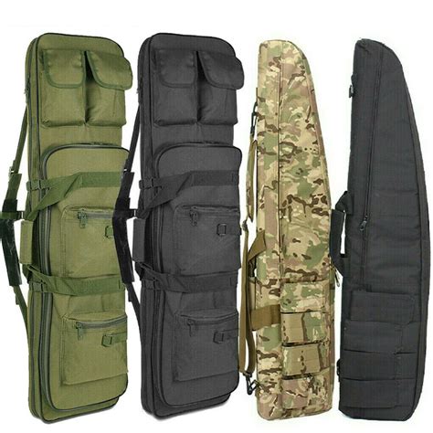 Strong Padded Air Rifle Gun Carry Case Bag Backpack Hunting Shooting
