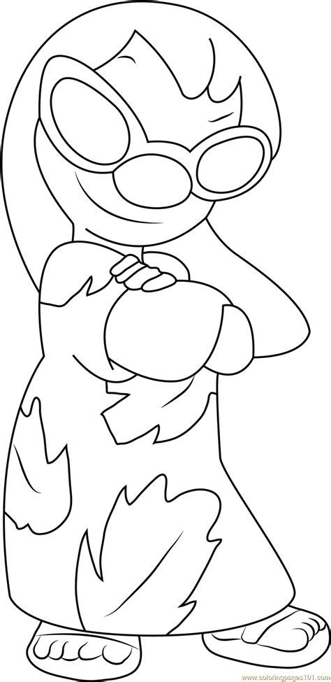 lovely lilo coloring page  lilo stitch coloring pages coloringpagescom