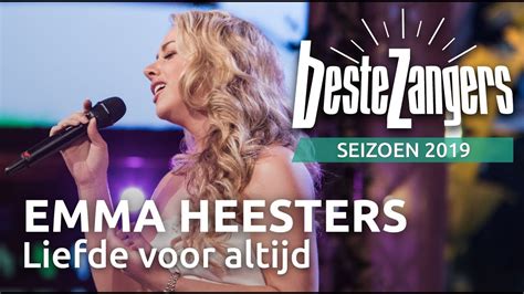 Emma Heesters Liefde Voor Altijd Beste Zangers 2019 Youtube