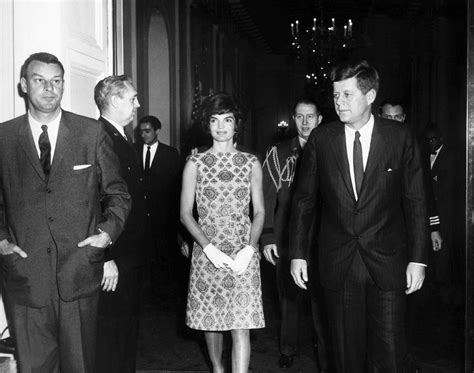 Ar6424 B President John F Kennedy And First Lady Jacqueline Kennedy
