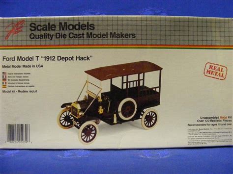 Buffalo Road Imports Ford Model T Depot Hack Car Metal Kit Scale My XXX Hot Girl