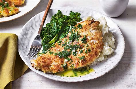 Maybe you would like to learn more about one of these? Chicken Schnitzel with Mash Recipe | Chicken Recipes ...