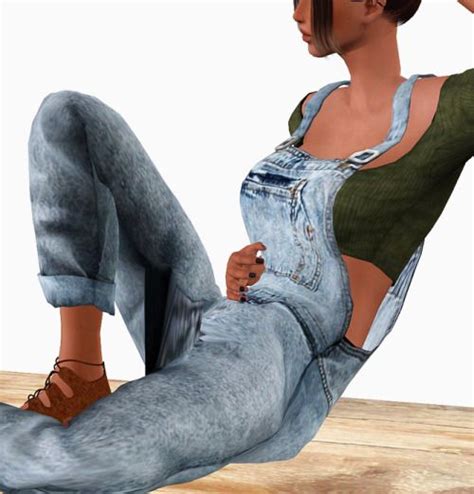 Pin By WiQ Chan On The Sims CC Fashion Sims Women S Top