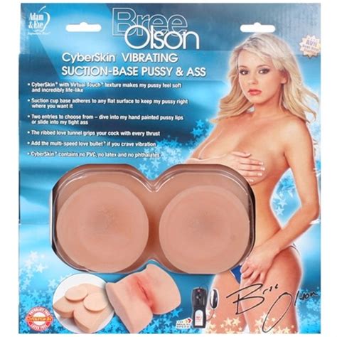 Bree Olson Cyberskin Vibrating Suction Base Pussy And Ass Sex Toys And Adult Novelties Adult Dvd