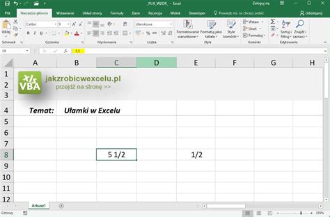 U Amki W Excelu Jak Zrobi W Excelu