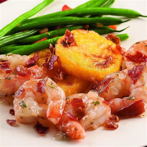 Shrimp Saltimbocca With Polenta Recipe Eatingwell