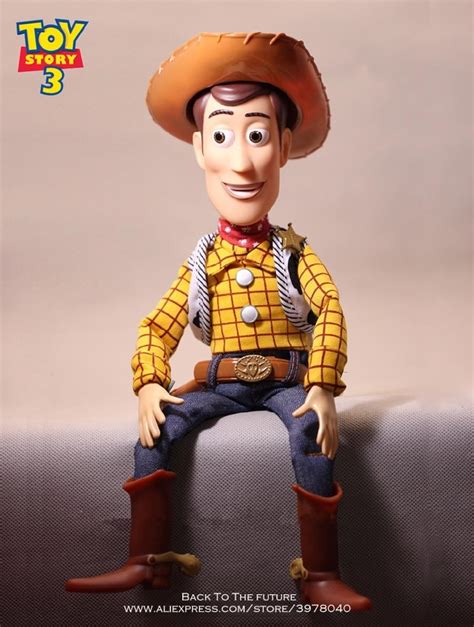 Disney 43cm Toy Story 3 Talking Woody Action Toy Figures Model Anime