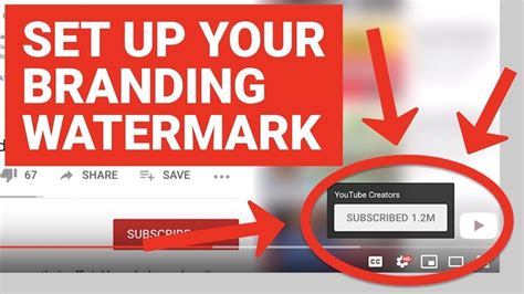 How To Create Youtube Branding Watermark Free For Your Channel Commander Faisal Youtube