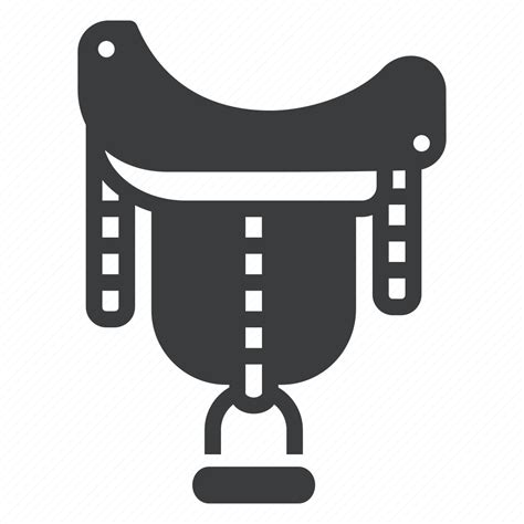 Equestrian Horse Saddle Showjumping Icon Download On Iconfinder