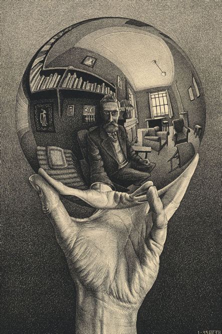 Mc Escher Hands Drawing Each Other At Getdrawings Free Download