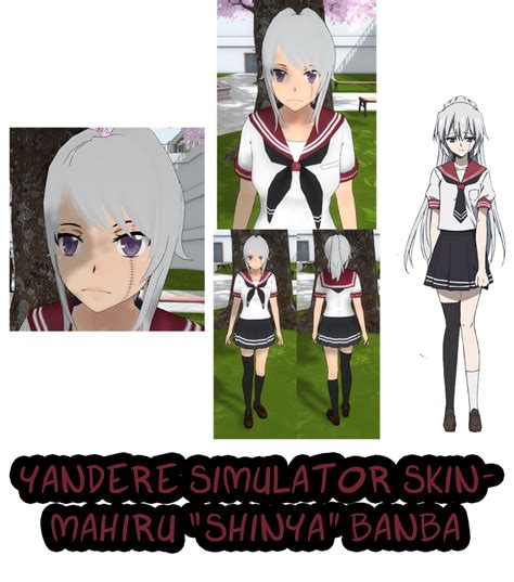 Yandere Simulator Mahiru Shinya Banba Skin By Imaginaryalchemist On