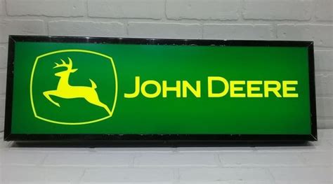 Sign John Deere Agricultural Machinery Illuminated Catawiki
