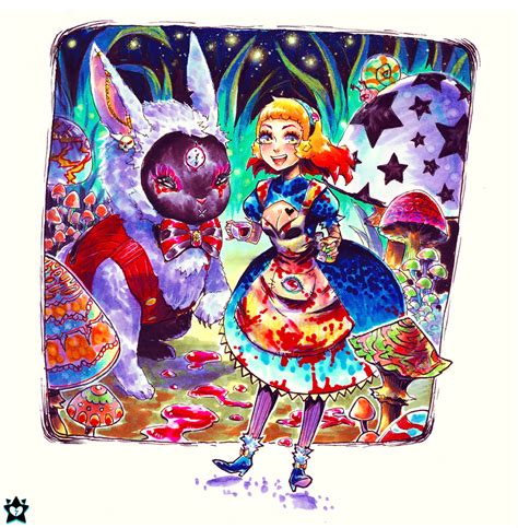 Alice In Creepy Wonderland By E X P I E On Deviantart
