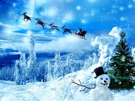 Winter Animated Christmas Wallpapers