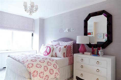 Pink And Purple Girls Bedroom Contemporary Girls Room