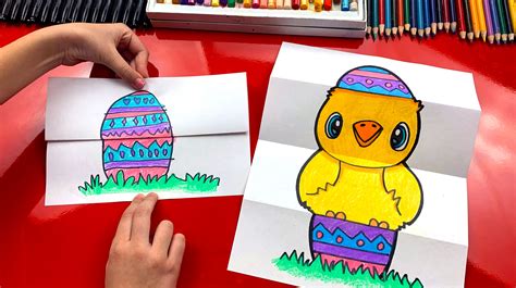 Art For Kids Hub Folding Surprise How To Draw An Owl Stack Folding