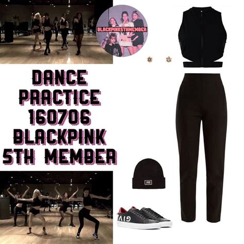 Blackpink 5th Member Outfits On Instagram “dance Practice ♡ 160706