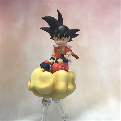 Anime Dragon Ball Z Somersault Cloud Goku Pvc Action Figure Figurine