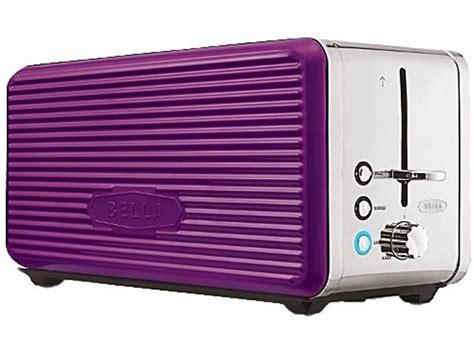 Bella 14090 Purple Linea 4 Slice Toaster Purple