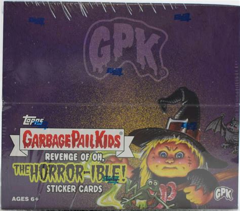 Garbage Pail Kids Series 2 Revenge Of Oh The Horror Ible Box Topps