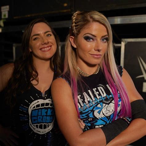 Alexa Bliss And Nikki Cross Wwe Female Wrestlers Wwe Womens Alexa