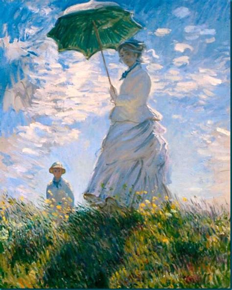 Woman With A Parasol Claude Monet Manet Claude Monet Pinturas