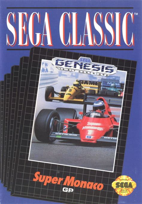Super Monaco Gp Cover Or Packaging Material Mobygames