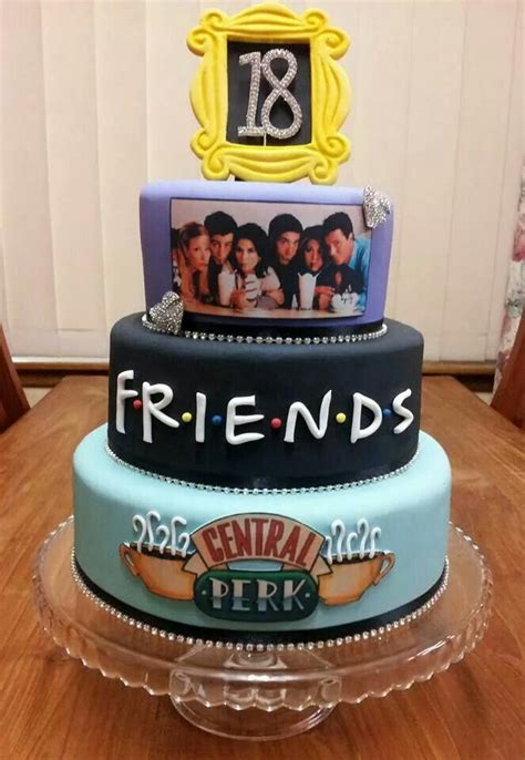 Themed Friends Birthday Cake Ideas Amazon Com Friends Birthday Cake