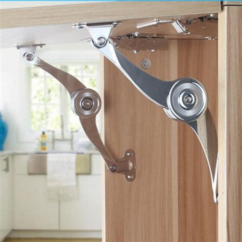 They don't require a cutout to be installed like mortise hinges; New Soft up down Stay Hinge Cabinet Door Kitchen Cupboard Hinges Furniture Lift up Strut Lid ...