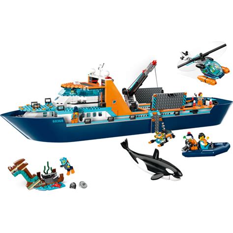 Lego Arctic Explorer Ship Set 60368 Brick Owl Lego Marketplace