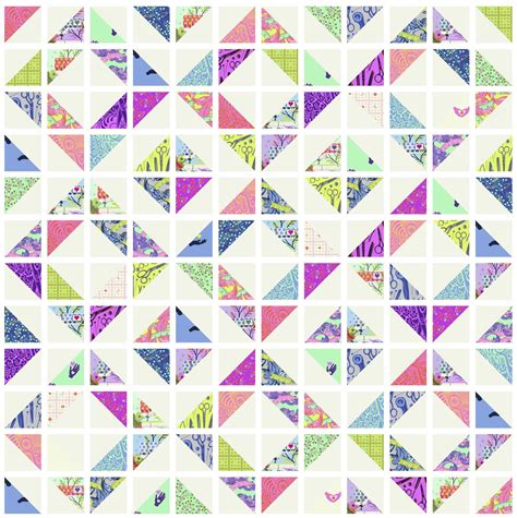 Childs Play Free Quilt Pattern Easy Baby Quilt With Half Square