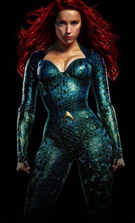 Amber Heard Aquaman Stills Promotional Pics And Posters 2018